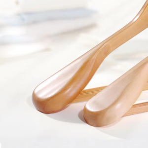 Betterall木製ハンガー高級高品質布用滑り止めメーカー衣料品整理 - Product Image 2