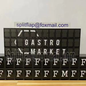 Mechanisches Flipboard-Display Flughafen-Flipboard-Schild Split-Flap-Anzeige - Product Image 4