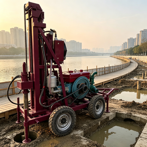Equipo de Perforación de Pozos de Agua Portátil Pequeño para Geotecnología 25m - Product Image 1