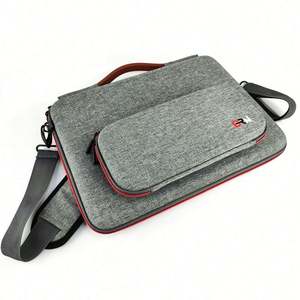High Quality Double Layer Storage <b>Box</b> EVA Laptop Case Handle Shoulder Strap <b>Gaming</b> Laptop Accessories Bag - Product Image 4