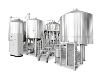 Équipement de brasserie artisanale Shandong Hermann, cuve de pression principale de 3000 barils, 220V/380V