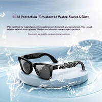 Nouvelles lunettes intelligentes IA W300UV : Détection UV, appels, musique, surveillance de la fréquence cardiaque et de l'oxygène sanguin, modes multisports, traduction IA