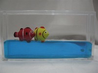 Cadeaux promotionnels et souvenirs personnalisés : Presse-papiers en acrylique liquide 3D à motif cube, mignon, avec fonction flottante