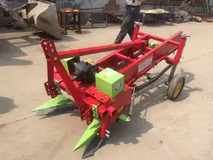Mesin pemanen kacang tanam traktor