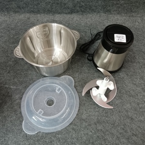 Venta al por mayor HF Kitchen Expert Multifuncional Acero inoxidable 2L/3L Picadora de carne - Product Image 2