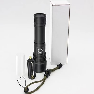 Tốt Nhất Người Bán Hộp Quà Tặng Thiết Lập P50 Siêu Ánh Sáng Có Thể Sạc Lại Đèn Pin 26650 18650 Pin Powered Sạc LED USB Sạc Cắm Trại - Product Image 6