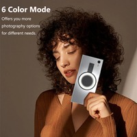 Selfie magnétique Led Phone-ring-light Private Label Portable Phone Ring Light pour plusieurs téléphones