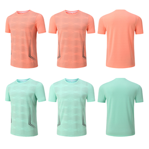Nouveauté T-shirt personnalisé confortable et respirant pour hommes Tennis, Badminton Vêtements de sport décontractés pour hommes T-shirt d'entraînement - Product Image 3