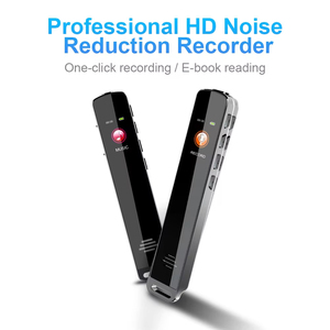 Enregistreur vocal numérique professionnel HD à réduction de bruit avec écran couleur et fente pour carte TF pour réunions, conférences et e-learning - Product Image 2