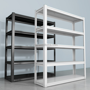 Étagère d'entrepôt étagère mezzanine étagères d'entrepôt en acier étagère de rangement en plastique à 5 niveaux - Product Image 2
