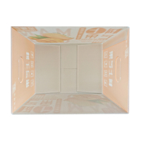 Boîte en plastique ondulé PP durable et empilable, personnalisée pour la vente en gros et au détail de fruits et légumes Yuexin, idéale pour les mangues