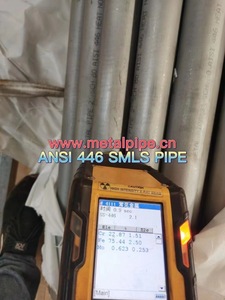 Kim loại AISI 446 <span class=keywords><strong>smls</strong></span> Ống ASTM A276 s44600 Ống liền mạch 2 ''sch80 916mm Chiều dài cắt - Product Image 4