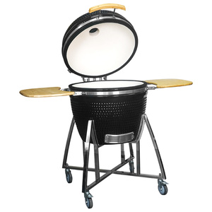 Parrilla Kamado <span class=keywords><strong>de</strong></span> Cerámica SEB OEM Negra <span class=keywords><strong>de</strong></span> 26 Pulgadas, Grande, Extra Grande, para Barbacoa, Asador <span class=keywords><strong>de</strong></span> Carbón para Exteriores - Product Image 5