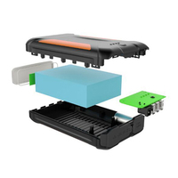 Batterie externe haute capacité 30000mah 38000 MAH avec lampe LED, bloc-batterie 12v, chargeur portable