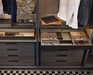 Armoire sur mesure sans <span class=keywords><strong>poignée</strong></span>, armoire en bois, armoire mobile - Product Image 4