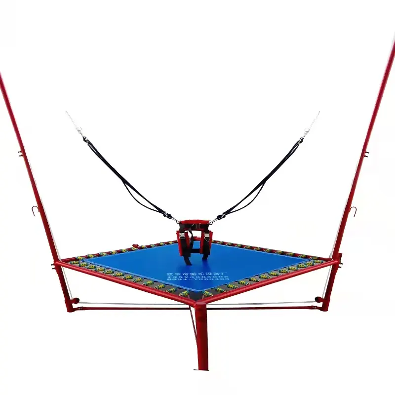 Single Bungee Jumping Bungee Trampolin mit hoher Dichte im Freien für Kinder und Erwachsene