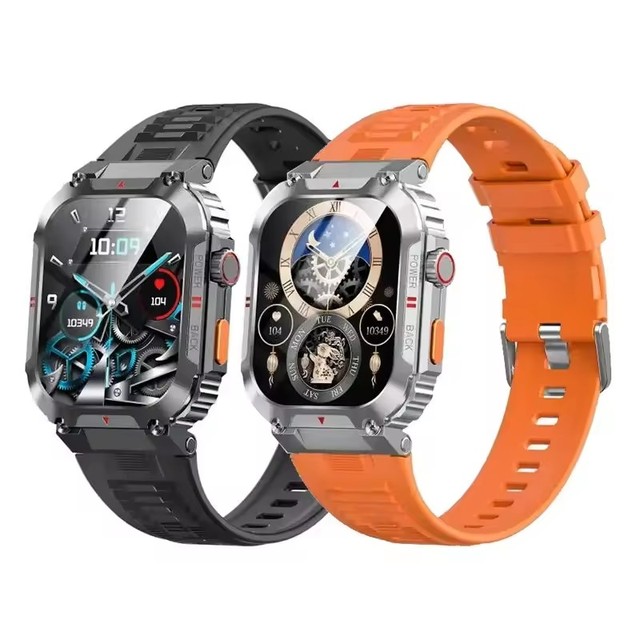 C58 Reloj Smart Watch Hombre Heart Rate Monitor 2.02 Inch Large Screen Sports Ip68 Smart Watch for Men