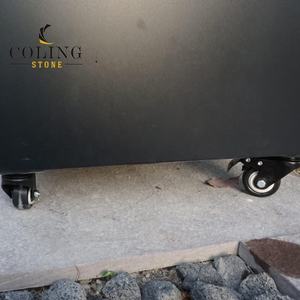 ColingLiving COLL001 16.5 pollici <span class=keywords><strong>gpl</strong></span> acciaio nero firepit cube caminetti indipendenti da esterno - Product Image 6