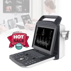 Zoncare M5 portátil Full Digital Laptop Color Doppler sistema de diagnóstico ultrasónico veterinario escáner de ultrasonido