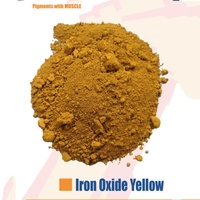 Oxyde de fer 313 jaune couleur brique revêtement papier de sol faisant colorant pigment inorganique poudre matériau de teinture