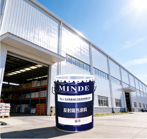 <span class=keywords><strong>Peinture</strong></span> liquide isolante thermique solaire réfléchissante MINDE MD-308 à haute valeur SRI, à base d'eau, <span class=keywords><strong>pour</strong></span> toitures et bateaux - Product Image 1