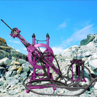Foreuse pneumatique pour roche, machine de forage directionnel horizontal à 360 degrés, foreuse portable