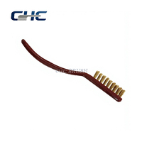 mini brosse métallique en laiton, décapant de rouille industriel, nettoyeur de barbecue, brosse d'entretien pour noix et bodhi