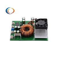 Module d'alimentation abaisseur de tension DC-DC haute puissance 1000W réglable avec ventilateur, convertisseur Buck 25V-90V vers 2.5V-50V, courant constant 50A