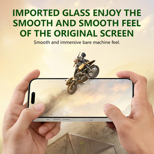 Aurey Factory 2.5d <span class=keywords><strong>Anti</strong></span>-réfléchissant <span class=keywords><strong>Anti</strong></span>-lumière bleue Film de protection d'écran de téléphone portable pour IPhone 16 15 14 13 12 11 Pro Max - Product Image 2