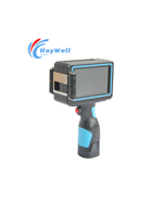 Impresora de inyección de tinta portátil de mano con correa, 12.7mm, alimentada por batería, alta velocidad, Wi-Fi, todo en uno, para tarjetas, huevos y tubos, automática, 600dpi