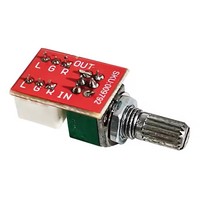 Potentiomètre de volume duplex 50K avec carte adaptateur et câble blindé de 300 mm, accessoires pour module de carte d'amplificateur de puissance audio DIY