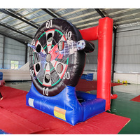 Jeu de cibles de coups de pied gonflables en plein air de vente chaude fléchette de football gonflable pour enfants et adultes jeux de sport gonflables