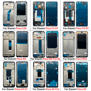 Telaio Centrale Anteriore e Posteriore per Xiaomi <span class=keywords><strong>Poco</strong></span> C65 <span class=keywords><strong>X3</strong></span> F3 F4 GT M3 M4 4G 5G M5S X5 X6 <span class=keywords><strong>Pro</strong></span> - Ricambi - Product Image 2