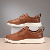 Chaussures décontractées pour hommes, style rétro sportif, design cool, antidérapantes, légères, respirantes, à lacets Oxford, semelle plate, tissées