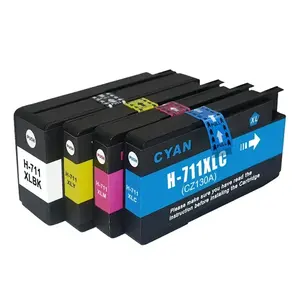 Cartouche d'encre compatible <span class=keywords><strong>711XL</strong></span> prix d'usine pour <span class=keywords><strong>HP</strong></span> 711 pour imprimante <span class=keywords><strong>HP</strong></span> DesignJet T120 T520 - Product Image 2