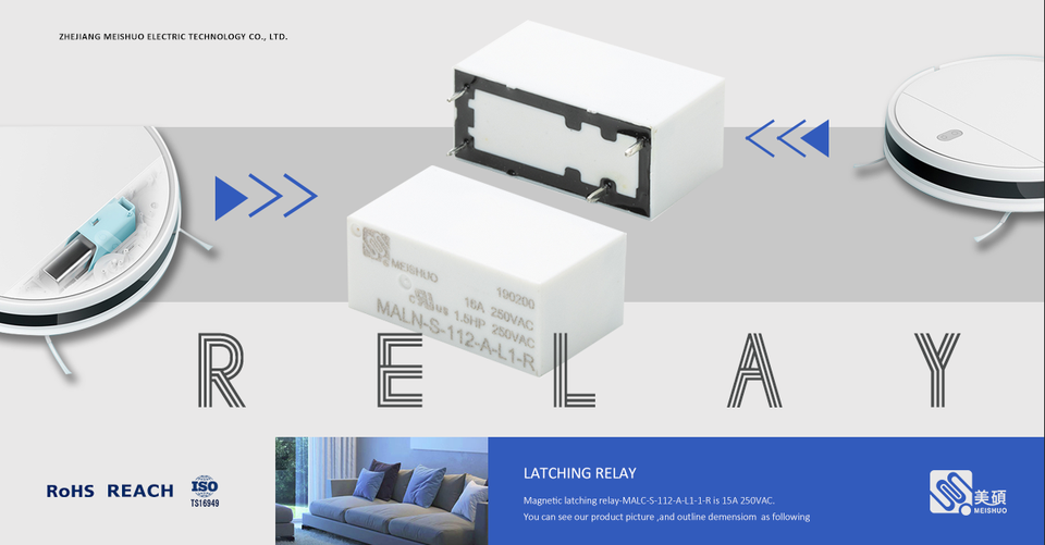 MALN 16A Latching Relay 16A PCB Power Relay for Smart Home Appliance
