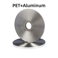 Film Al-PET personnalisable à prix d'usine, feuille d'aluminium, Mylar, polyester métallisé, matériau isolant en tailles sur mesure à vendre