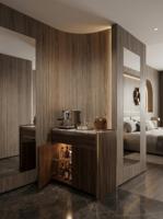 Panneau mural moderne facile à installer, en quartz sable de 3 mm d'épaisseur, style européen, imperméable, ignifuge, insonorisant, résistant au gel-dégel