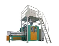 Machine d'emballage automatique pneumatique pour ensachage, pesage, remplissage et scellage de semences de maïs et d'engrais, 20KG 30KG 50KG, pour boissons et aliments