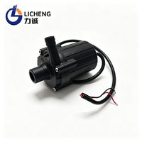 Pompe CC sans balais miniature Licheng silencieuse et fiable 12V basse tension pour système de refroidissement de refroidisseur