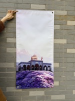 Drapeaux de plage promotionnels avec logo personnalisé, bannières en tissu, drapeaux publicitaires