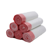 Vente en gros de sacs à ordures en plastique réutilisables HDPE LDPE MDPE avec logo personnalisé Capacité de taille durable pour la maison par l'usine chinoise