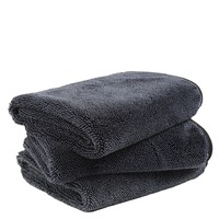 Serviette de séchage pour voiture en microfibre premium à séchage rapide, triple boucle torsadée, 1200 gsm, réutilisable
