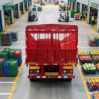 Nouvelle semi-remorque JINFENG 60 tonnes, 3 essieux, 15 m, à double pont, en acier, automatique, à ridelles hautes, pour bétail, avec pneus 12R22.5, robuste