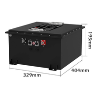 Paket Baterai Lithium Ion 48V 50Ah untuk Kursi Roda Listrik, Tahan Air IP65/IP67, 6000 Siklus, Baterai Lithium LiFePO4 untuk Golf Cart