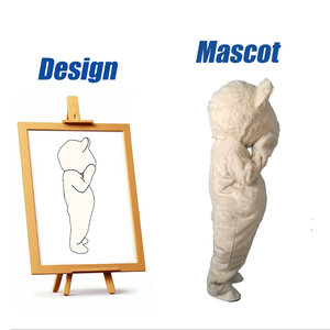 Tùy Chỉnh Linh Vật Phim Hoạt Hình Nhân Vật Trang Phục Đầy Đủ Ăn Mặc Gấu Động Vật Linh Vật Trang Phục Cho Người Lớn - Product Image 2