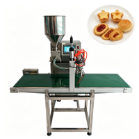 Machine de remplissage semi-automatique pour gâteaux étoilés, confitures, biscuits, pains, cupcakes, madeleines, biscuits au chocolat, mousses, parfaits et puddings