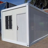 Maison conteneur préfabriquée modulaire moderne pour hôtels et hôpitaux, 40 pieds, maisons portables détachables, maison conteneur 2 ou 3 chambres