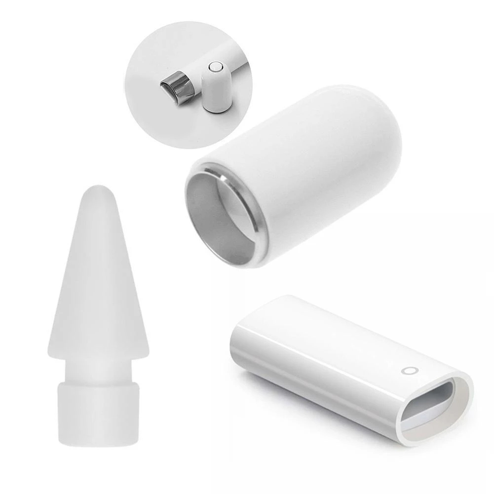 Магнитный стилус для сенсорного экрана, шляпа перо мини-разъем зарядного устройства для планшетов и телефонов Замена Стилус заряжается, колпачок для карандаша от Apple