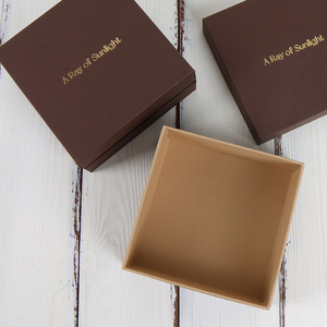 Luxury Custom Logo Square Cardboard Jewelry <b>Box</b> PC Material for Necklaces <b>Earrings</b> Bracelets Ring Display for <b>Gift</b> Packaging - Product Image 3